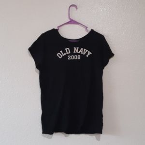 Black Old Navy shirt